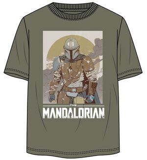 STAR WARS THE MANDALORIAN CAMISETA VERDE MANDO M