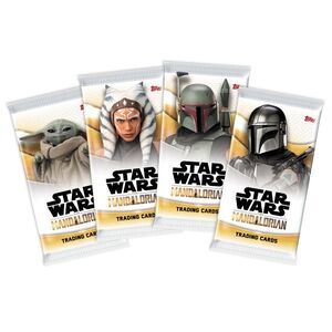 STAR WARS THE MANDALORIAN CARTAS COLECCIONABLES SOBRE