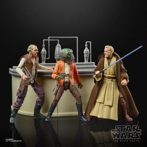 STAR WARS CANTINA SHOWDOWN BLACK SERIES SET FIGURAS 15 CM