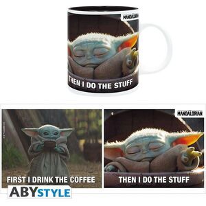 STAR WARS THE MANDALORIAN TAZA 320ML BABY YODA COFFEE MEME