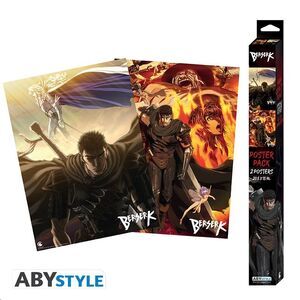 POSTER BERSERK SET 2 POSTERS ARTWORKS
