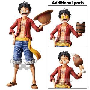 ONE PIECE ESTATUA 28CM GRANDISTA NERO MONKEY D. LUFFY                      