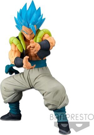 DRAGON BALL SUPER ESTATUA BWFC 3 SUPER MASTER STARS PIECE THE GOGETA THE ORIGINAL 24 CM