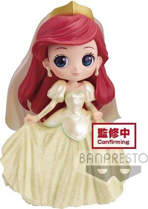DISNEY MINIFIGURA Q POSKET DISNEY CHARACTERS DREAMY STYLE GLITTER COLLECTION VOL.1 (A:ARIEL) 13CM
