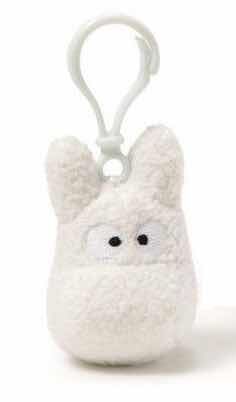 TOTORO BLANCO MOCHILA CLIP MI VECINO TOTORO STUDIO GHIBLI