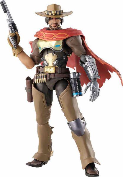 McCREE FIGURA 15.5 CM OVERWATCH FIGMA (RE ISSUE)