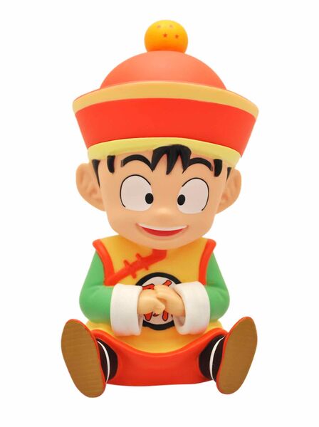 Portada de GOHAN SENTADO MINI HUCHA 13,5 CM PVC DRAGON BALL