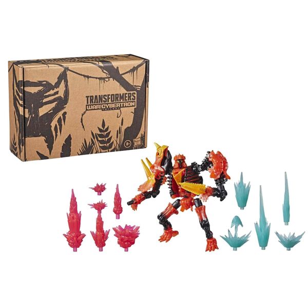 TRICRANICUS BEAST POWER FIRE BLAST COLLECTION PACK FIGURA 15 CM TRANSFORMERS WFC