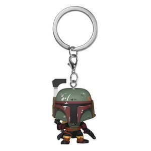 STAR WARS EL LIBRO DE BOBA FETT LLAVERO POCKET POP! VINYL BOBA FETT 4 CM