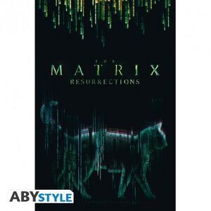 POSTER THE MATRIX GATO 91;5 X 61 CM