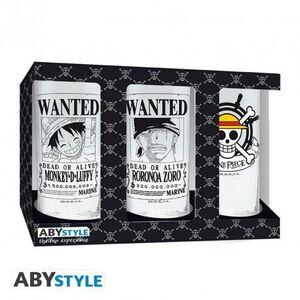 ONE PIECE PACK 3 VASOS