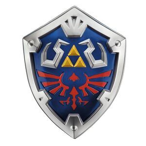 THE LEGEND OF ZELDA SKYWARD SWORD REPL. PLASTICO LINKS HYLIAN SHIELD 48 CM