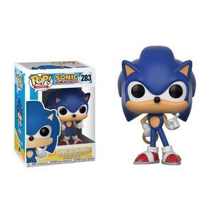 SONIC THE HEDHEHOG FIGURA 9 CM SONIC WITH RING VINYL POP! FUNKO 283        