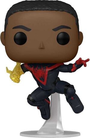 SPIDERMAN FIG 9CM POP MILES MORALES CLASSIC SUIT - CHASE                   