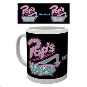 RIVERDALE TAZA 320 ML POP'S ON BLACK