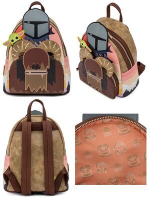 STAR WARS THE MANDALORIAN MOCHILA MONTADOS EN BANTHA