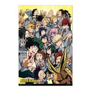 POSTER MY HERO ACADEMIA U.A. CLASS 1-A 61 X 91 CM