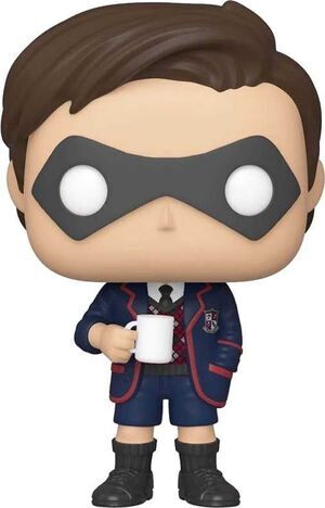 THE UMBRELLA ACADEMY FIG 9CM POP NUMBER FIVE - CHASE                       