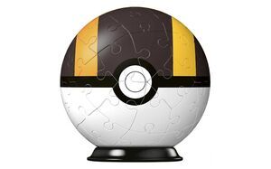 POKEMON POKEBALLS PUZZLE 3D NEGRO