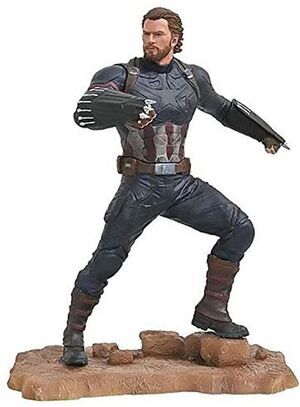 CAPITAN AMERICA PVC 23CM FIGURA MARVEL AVENGERS 3