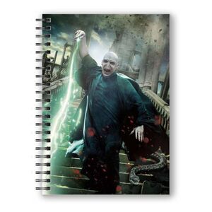 HARRY POTTER LIBRETA EFECTO 3D POSTER VOLDEMORT