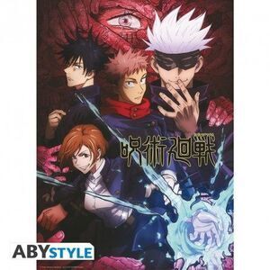 POSTER JUJUTSU KAISEN OBRA DE ARTE 52X38