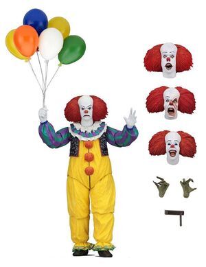 STEPHEN KING IT 1990 FIGURA 18 CM ULTIMATE PENNYWISE                       