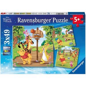 WINNIE THE POOH PUZZLE 3 X 49 PIEZAS DISNEY