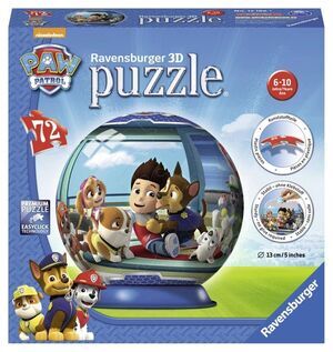 PAW PATROL / PATRULLA CANINA PUZZLE 3D 72 PIEZAS