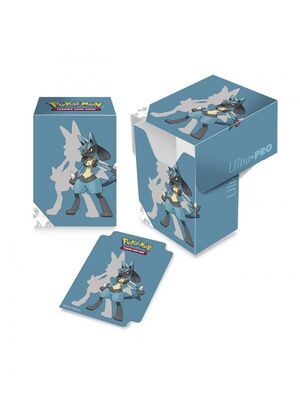 DECK BOX POKEMON LUCARIO ULTRA PRO