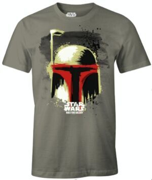 STAR WARS CAMISETA VERDE BOBA FETT RULE THE GALAXY S