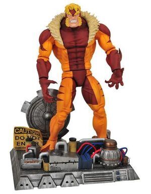 DIENTES DE SABLE (SABRETOOTH) FIG 18CM MARVEL SELECT                       