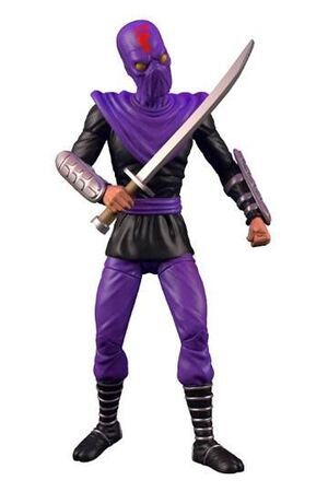 TORTUGAS NINJA FIGURA BST AXN FOOT SOLDIER 13 CM