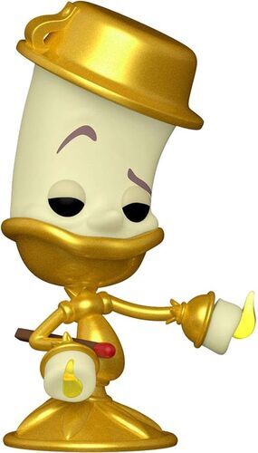 LA BELLA Y LA BESTIA FIGURA POP! MOVIES VINYL LUMIERE 9 CM
