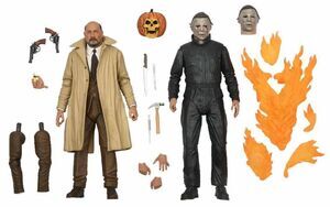 ULTIMATE MICHAEL MYERS & DR LOOMIS SET 2 FIGURAS 18 CM HALLOWEEN 2