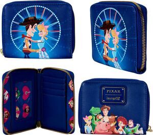 TOY STORY CARTERA CON CREMALLERA MOMENTOS PIXAR WOODY Y BO PEEP