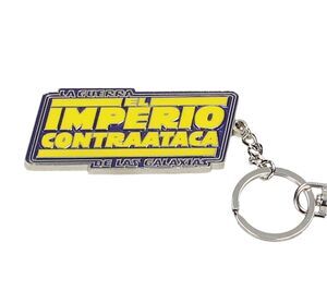 STAR WARS LLAVERO METAL EL IMPERIO CONTRAATACA LOGO CASTELLANO             