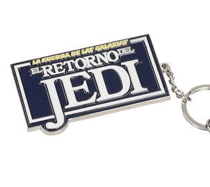 STAR WARS LLAVERO METAL EL RETORNO DEL JEDI LOGO CASTELLANO                