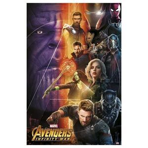 POSTER LOS VENGADORES INFINITY WAR 1 / 61 X 91 CM                          