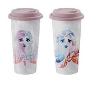 FROZEN 2 TAZA DE VIAJE FEARLESS                                            