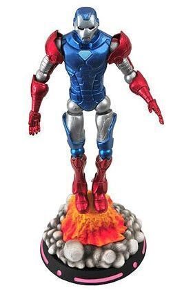 IRON MAN FIG 18CM IRON CAP STEVE ROGERS MARVEL SELECT                      