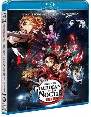 GUARDIANES DE LA NOCHE: BD KIMETSU NO YAIBA TREN INFINITO LA PELICULA