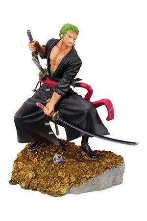 ONE PIECE DIORAMA 17 CM RORONOA ZORO DAIKAIZOKU HYAKKEI