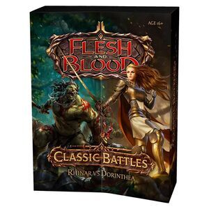 FLESH & BLOOD CLASSIC BATTLES: RHINAR VS DORINTHE