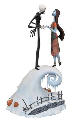 PESADILLA ANTES DE NAVIDAD ESTATUA RESINA 35;5 CM JACK & SALLY MILESTONES