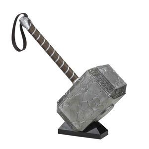 MJOLNIR MARTILLO ELECTRONICO PREMIUM 1:1 REPLICA MIGHTY THOR L&T MARVEL LEGENDS