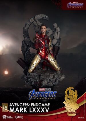 VENGADORES: ENDGAME DIORAMA PVC D-STAGE MARK LXXXV 16 CM