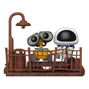 WALL-E PACK DE 2 POP MOMENT! VINYL FIGURAS WALL-E & EVE 9 CM