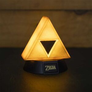 THE LEGEND OF ZELDA LAMPARA 3D ICON GOLD TRIFORCE 10 CM                    