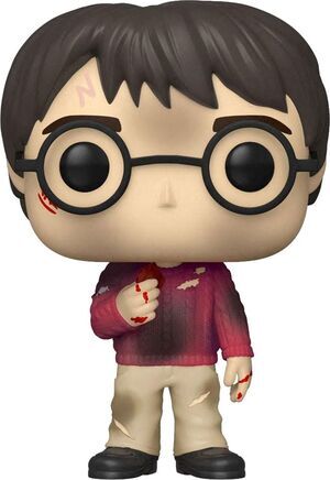 HARRY POTTER FIGURA POP! MOVIES VINYL HARRY CON LA PIEDRA 9 CM